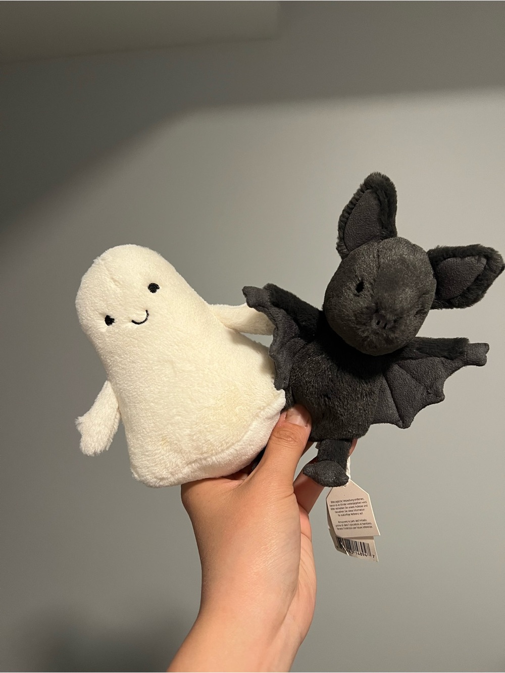 Jellycat Ooky Bat&Ghost NWT